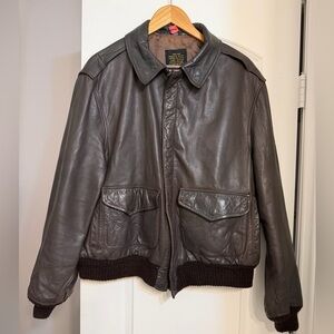 Vintage Avirex Flight Bomber Jacket Type A-2.